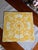 Yellow Vintage Italian Terra-Cotta Hand Painted Glazed Tiles - Set of 4 For Sale - Image 8 of 8