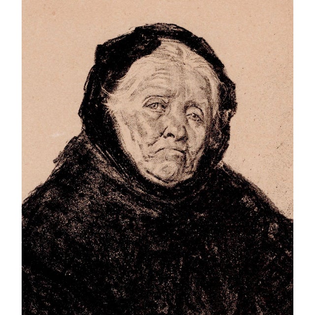 Louis Malteste, Marchande de Lacets, 1897, Lithograph on Paper For Sale - Image 3 of 9