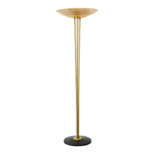 1950s Torchère Floor Lamp by Gerald Thurston / Carl Moser for Lightolier
