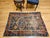 Textile Antique Caucasian Kazak Rug, Hand-Knotted Wool, Geometric Pattern, Blue & Red, 3' x 5' For Sale - Image 7 of 18