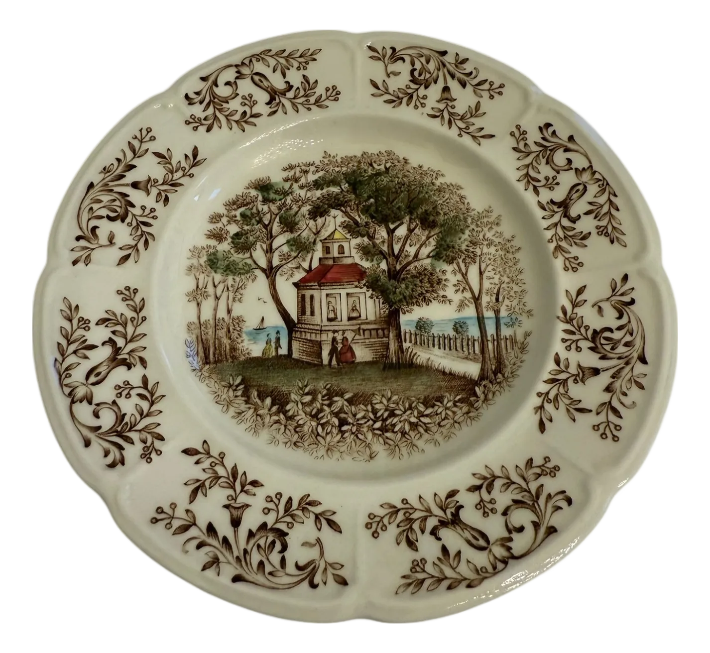 Mid 20th Century Johnson Bros Windsorware Mount Vernon Decorative