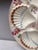 Longchamp 19th Century Majolica Oyster Flowers Plate Longchamp For Sale - Image 4 of 5