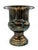 1980s 1988 Patinaed Silver Plate Trophy Urn / Champagne Bucket With Floral Handles – Shabby Chic / English Country For Sale - Image 5 of 11