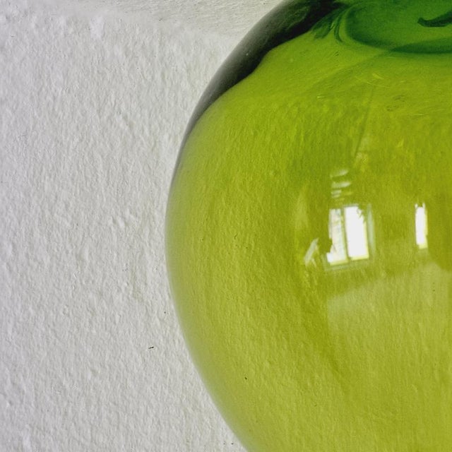 Large Glass Vase by Margareta Hennix, 1990s For Sale - Image 4 of 6
