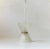 Metal Modernist Danish Diablo Frosted Glass Hanging Lamp, 1970s For Sale - Image 7 of 7