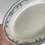 Ceramic Oval Earthenware Platter with Lauriers Pattern from Moulins des Loups, 1900s For Sale - Image 7 of 8