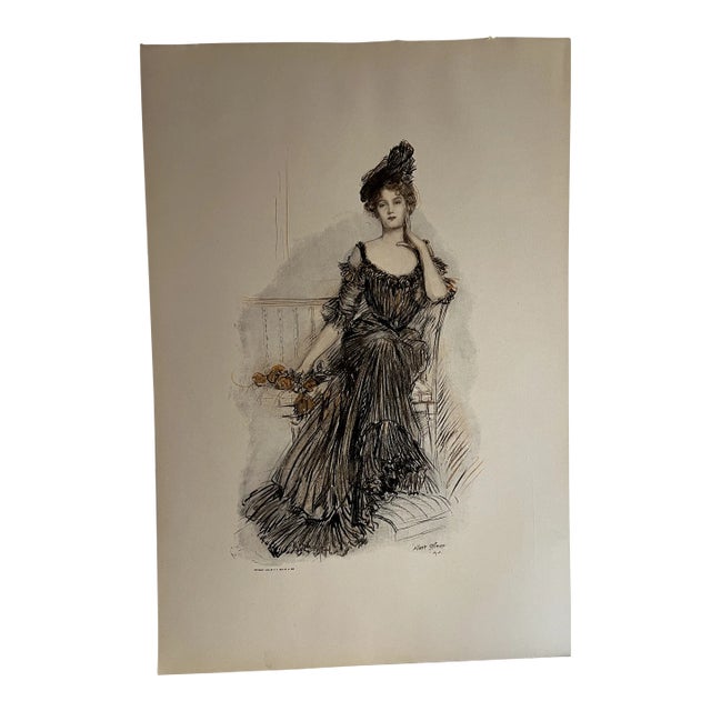 1908 Alfred Sterner American Beauties Print For Sale