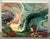 Richard Mann Abstract Acrylic Painting on Panel, 48" X 36", California, Circa 1980s For Sale - Image 9 of 13