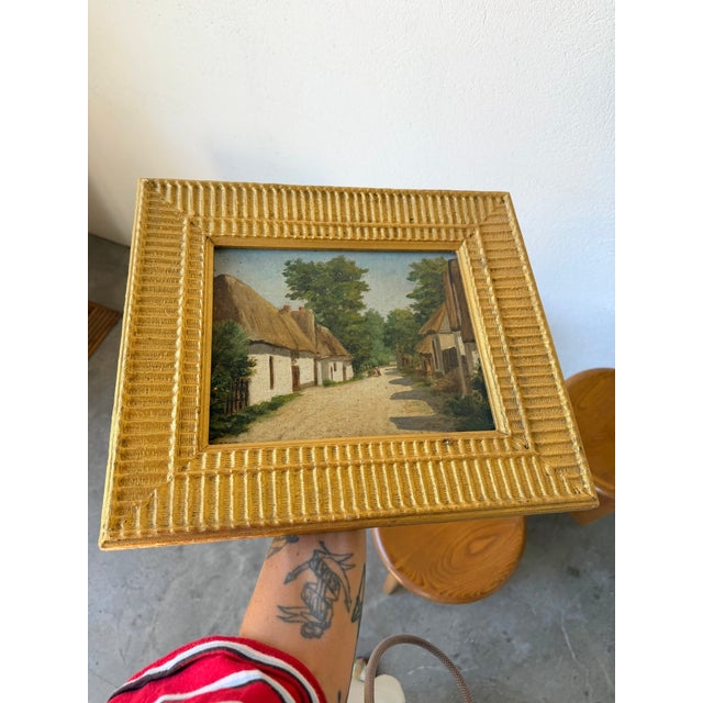J. Poy, Small Oil Painting, 1890s, Oil on Canvas, Framed For Sale - Image 16 of 18