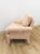 Pink Vintage Drexel Heritage Pink Upholstered Armchair Post Modern, Hollywood Regency For Sale - Image 8 of 10
