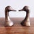 Vintage pair of solid brass duck bookends, made in Korea. 3” x 3.5” x 6.5” each