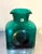Mid-Century Modern 1960s Blenko Hand Blown Glass Teal Pitcher For Sale - Image 3 of 5