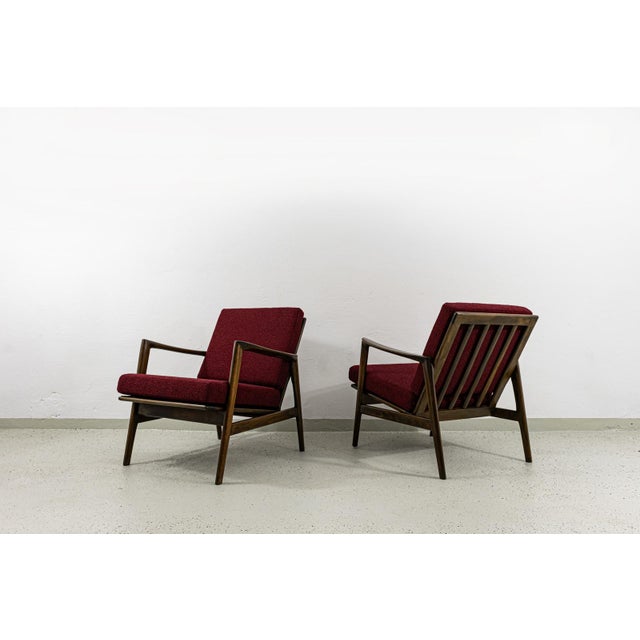 Vintage Armchairs from SFM, Poland, 1960s, Set of 2 For Sale - Image 11 of 16