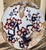 Mid-Century Apple Blossom Motif Gold Imari Decorative Plate For Sale - Image 4 of 9