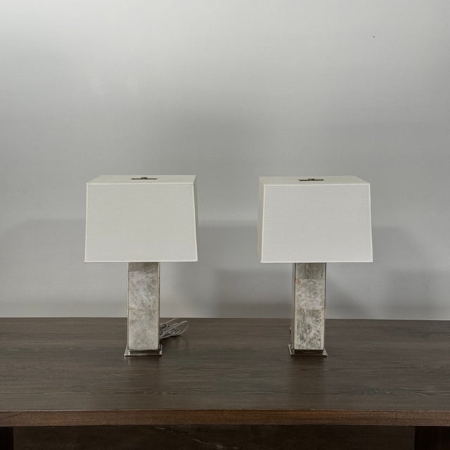 Contemporary Visual Comfort Ralph Lauren Ellis Quartz Lamp For Sale - Image 3 of 7