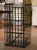 19th Century French Iron Wine Cage From Burgundy With Lock and Key For Sale - Image 4 of 9