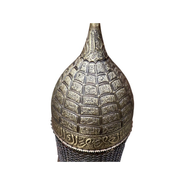 Hand-Forged Ottoman Turban Helmet For Sale - Image 12 of 15