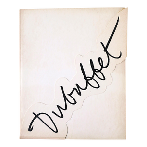 Jean Dubuffet Exhibition Catalog Book Pace Gallery New York, 1982