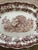 Traditional Vintage Brown Transferware Copeland Spode "Turkey" Serving Platter For Sale - Image 3 of 10