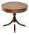 Antique Regency Style Leather Top Drum Table, 1890 For Sale