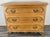 Vintage French Louis Carved Oak Chest of 3 Drawers For Sale - Image 3 of 11