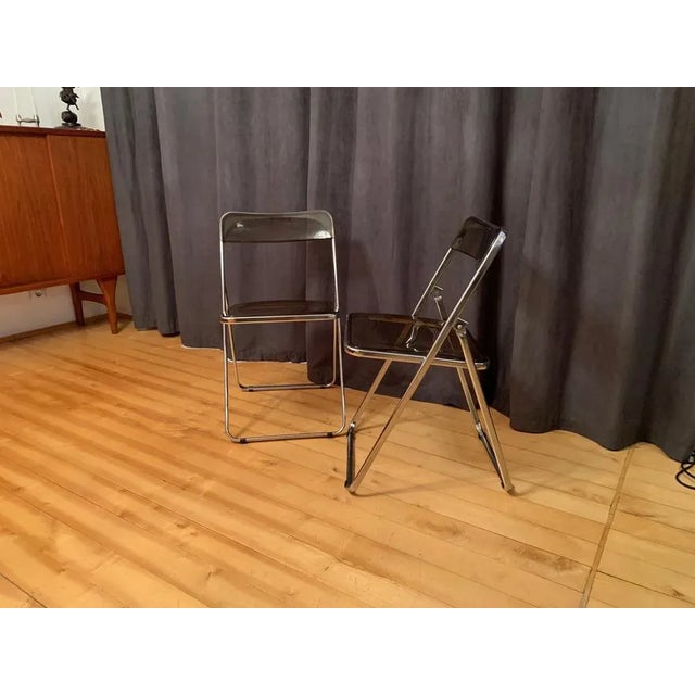 Modern Set of Modernist Folding Chairs, 1970s For Sale - Image 3 of 10