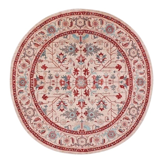 Hand Knotted Tabriz Design Wool Rug. 8' X 8' For Sale