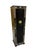 Chinoiserie Vintage Chinoiserie Black Lacquer and Soap Stone Maiden Umbrella Stand For Sale - Image 3 of 18
