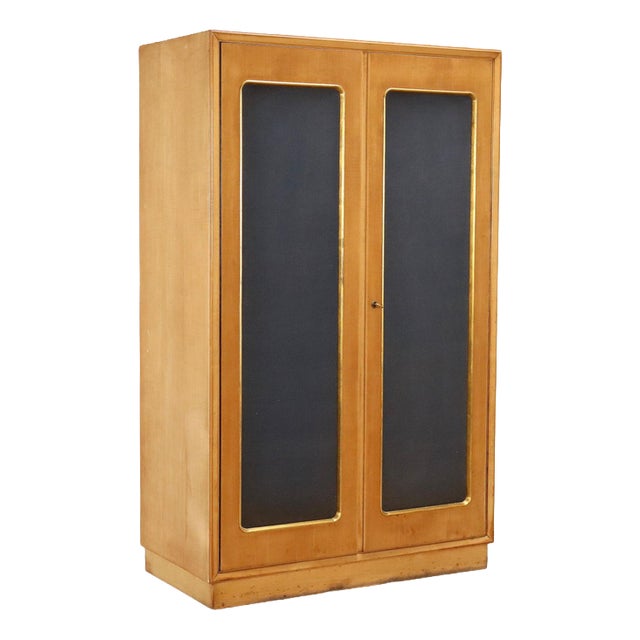 Vintage Wardrobe Cabinet, 1950s For Sale