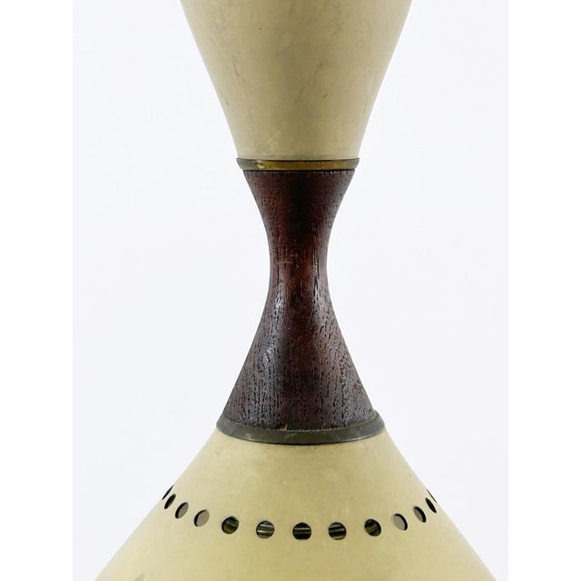 Vintage Diabolo Pendant Lamps by Svend Middelboe for Nordisk Solar, 1950s, Set of 3 For Sale - Image 18 of 18