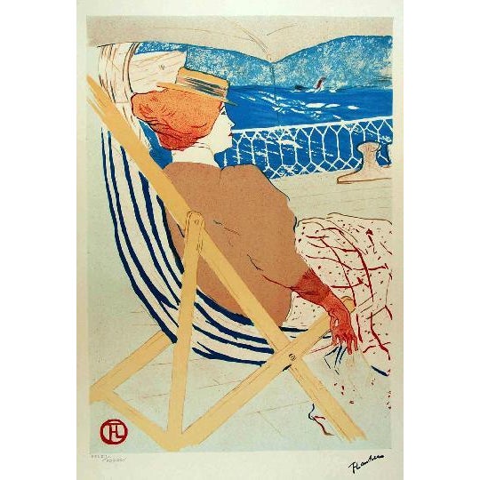 Henri de TOULOUSE LAUTREC (after) Elles (Them) Lithograph on Arches France paper Edition of 275 copies Stamp of the...