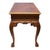 Chippendale Style Floral & Foliate Carved Mahogany Table C1900 For Sale - Image 9 of 15