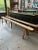 Oak Benches, Set of 2 For Sale - Image 3 of 9