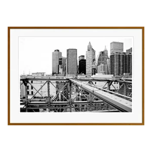 View From the Bridge by Stuart Möller Framed