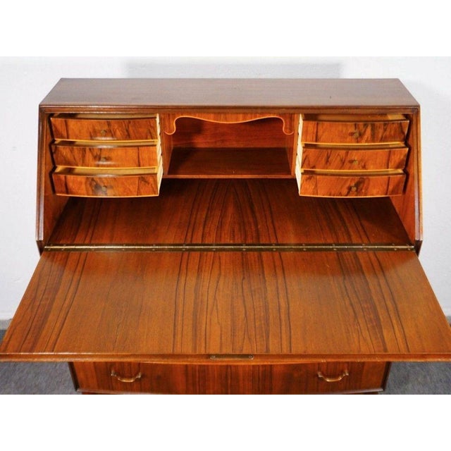 Vintage Slanted Flap Secretary For Sale - Image 9 of 16