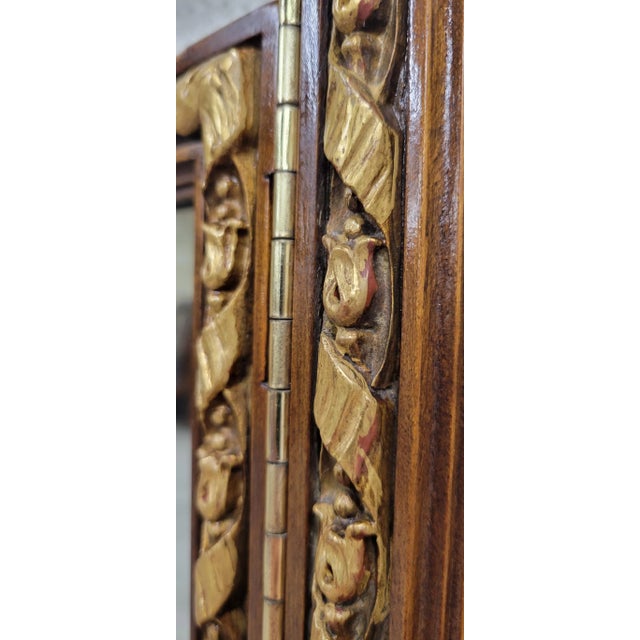 Vintage French Louis XVI Style Full Length Dressing Table Vanity For Sale - Image 4 of 12