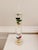 Mid-Century Modern Large Handmade German Galileo Thermometer | Hand-Blown Glass | Colorful Floating Spheres For Sale - Image 3 of 8