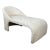 White Striped Chaise Lounge For Sale