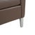 Animal Skin Model 3300 2-Seater Sofa in Brown-Grey Leather from Rolf Benz For Sale - Image 7 of 11