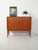 A rare 1960s Scandinavian bar cabinet, attributed to Kurt Østervig, in teak veneer with refined interior organization and...