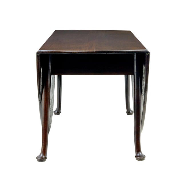 Large Georgian Gate Leg Dining Table, 1800 For Sale - Image 3 of 9