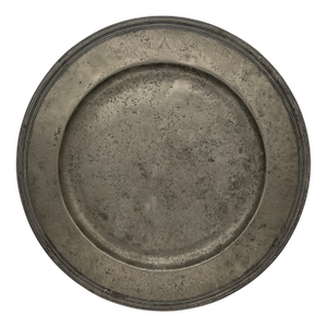Mid 18th Century Georgian Large Pewter Charger