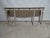 Antique White Swedish Gustavian Style Console Table For Sale - Image 8 of 14