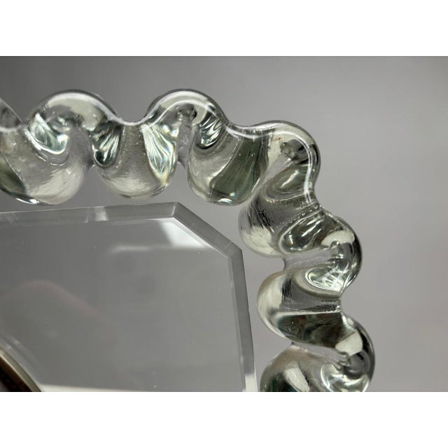 Murano Glass Table Clock from Venini, Italy, 1950s For Sale - Image 4 of 12