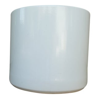 Gainey Ac12 Pot Semi-Gloss White Planter For Sale