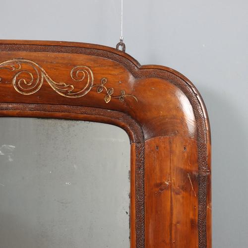 Poplar and Fir Countertop Mirror For Sale - Image 5 of 12