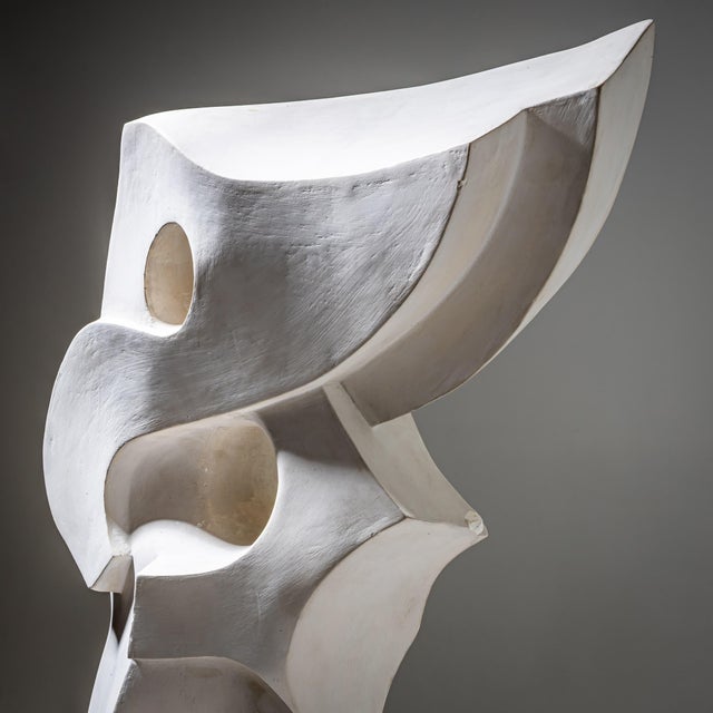 White Coral-Form Ceramic Sculpture, Limoges, France, 20th Century For Sale - Image 9 of 9