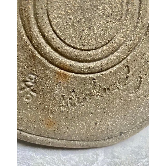 Large Vintage Handmade Bob Nichols Studio Art Pottery Tea Pot For Sale - Image 9 of 12