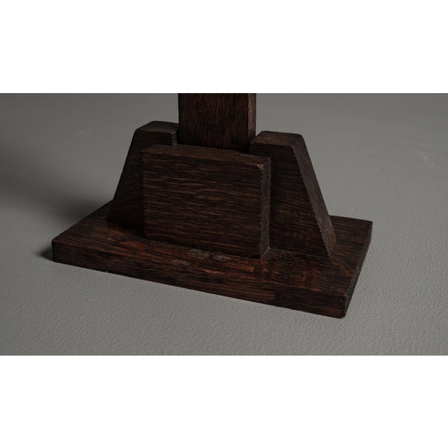 Brutalist Jesus Cross in Metal and Wood For Sale - Image 14 of 18