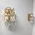 Mid-Century Modern Wall Lights in Brass with Glass Two from Kinkeldey, 1960s, Set of 2 For Sale - Image 3 of 12